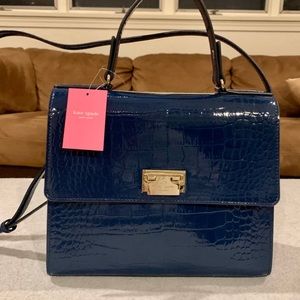 SOLD NWT Kate Spade Crocodile Leather Handbag